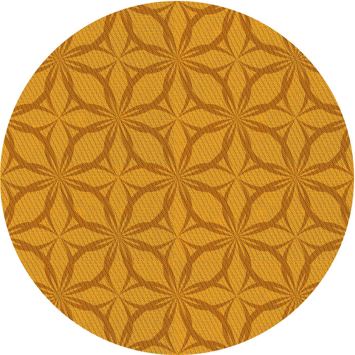 Square Patterned Orange Red Orange Rug, pat1585yw