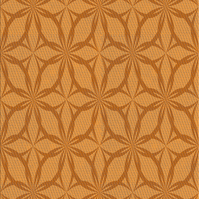 Patterned Orange Red Novelty Rug, pat1585