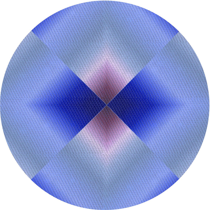 Square Patterned Sky Blue Rug, pat1586blu