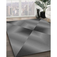 Patterned Gray Rug, pat1586gry