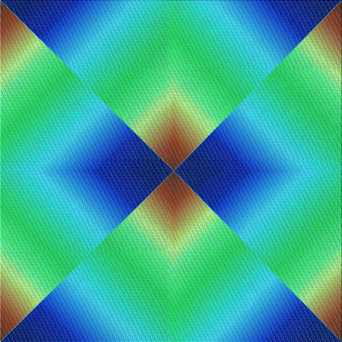 Round Patterned Glacial Blue Ice Blue Rug, pat1586lblu