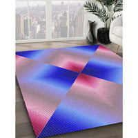 Patterned Amethyst Purple Rug, pat1586pur