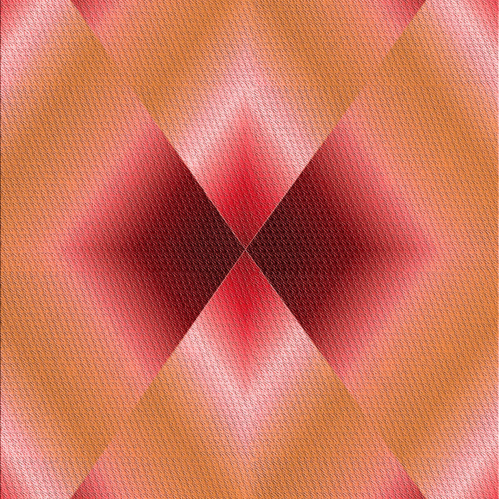 Patterned Orange Rug, pat1586rd