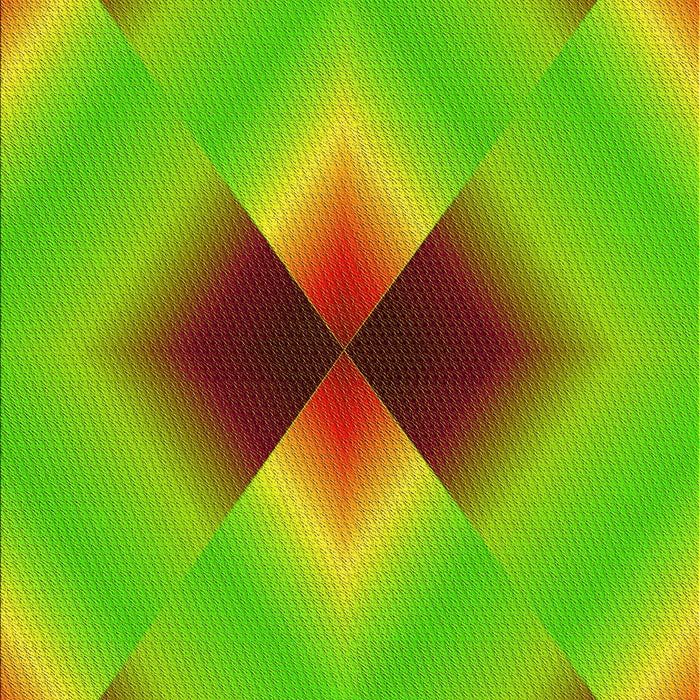 Patterned Bright Green Rug, pat1586yw