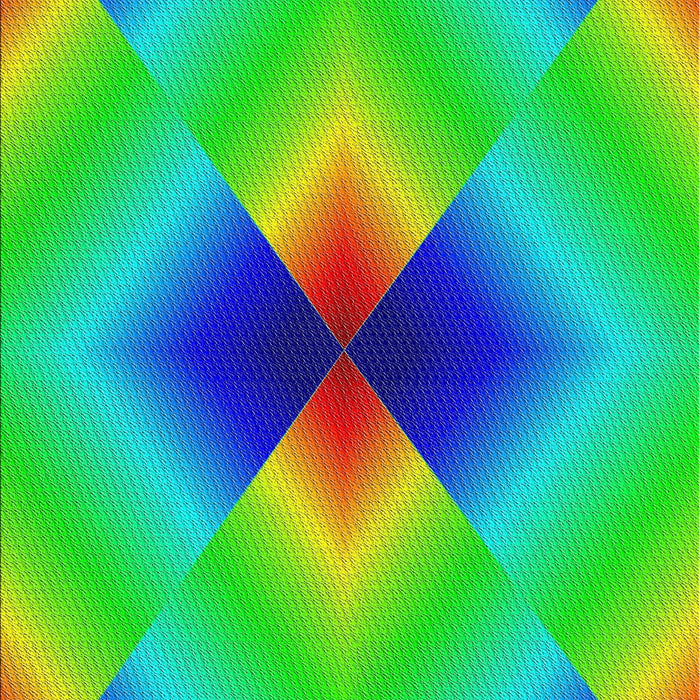 Patterned Neon Green Modern Rug, pat1586