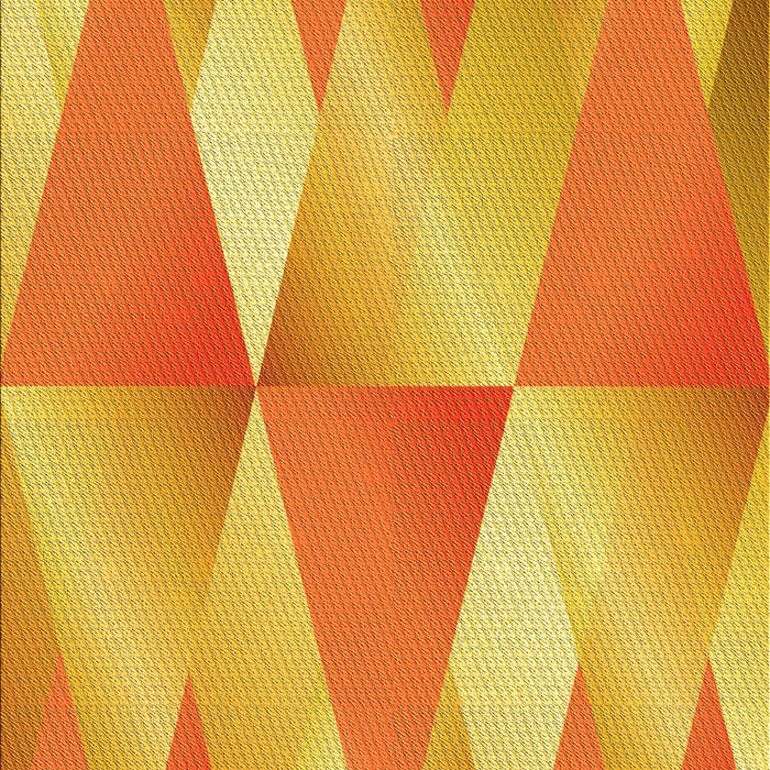 Patterned Orange Red Orange Rug, pat1587yw