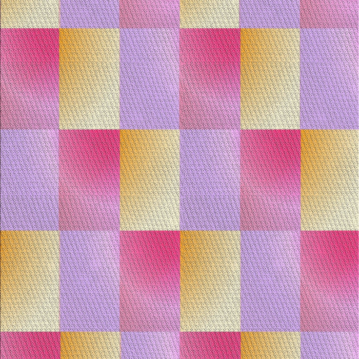 Patterned Magenta Pink Novelty Rug, pat1588