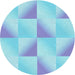 Square Machine Washable Transitional Crystal Blue Rug in a Living Room, wshpat1589lblu