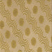 Round Patterned Yellow Orange Rug, pat159brn