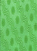 Patterned Neon Green Rug, pat159grn