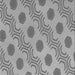 Round Patterned Cloud Gray Rug, pat159gry
