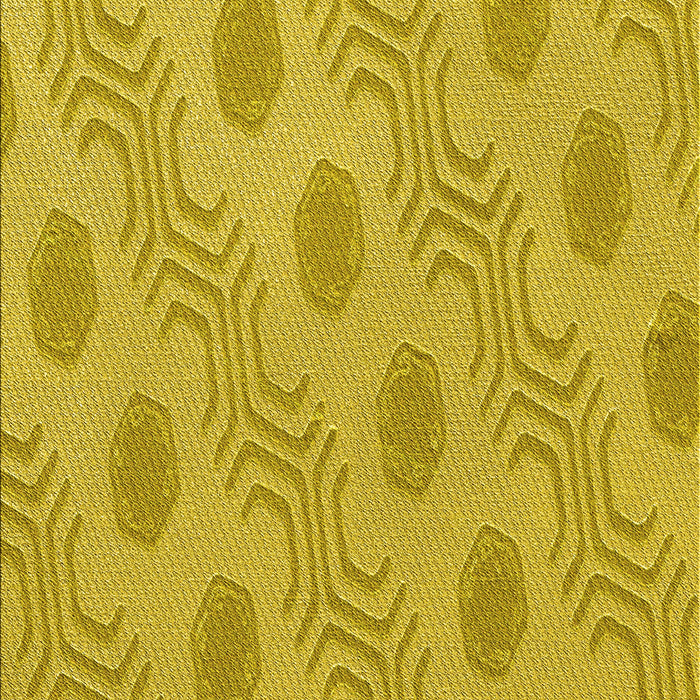 Patterned Dark Golden Brown Rug, pat159yw
