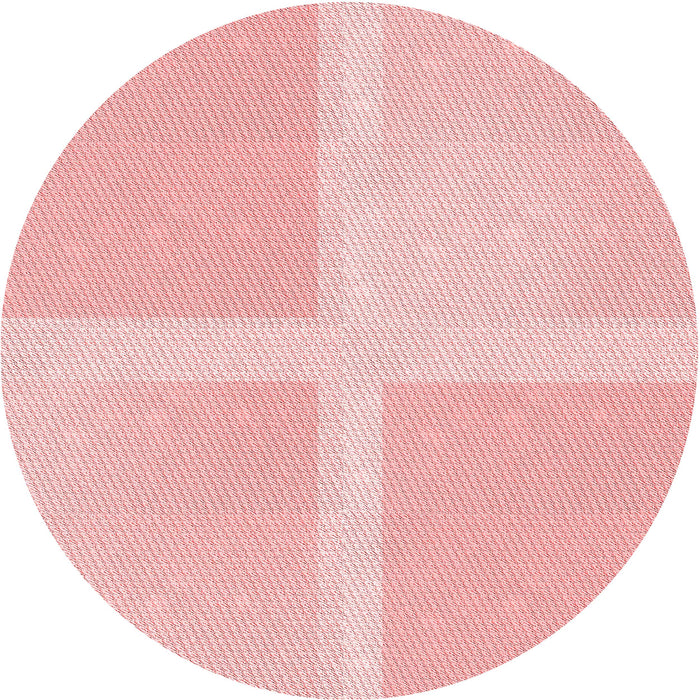 Square Machine Washable Transitional Pastel Red Pink Rug in a Living Room, wshpat1590rd