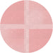 Square Machine Washable Transitional Pastel Red Pink Rug in a Living Room, wshpat1590rd