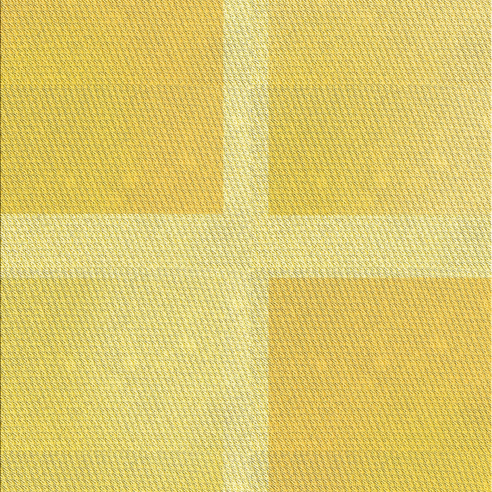 Machine Washable Transitional Bold Yellow Rug, wshpat1590yw