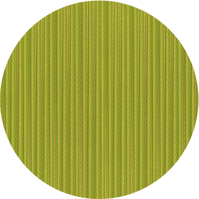 Square Machine Washable Transitional Dark Yellow Green Rug in a Living Room, wshpat1591org
