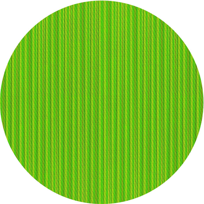 Square Machine Washable Transitional Bright Green Rug in a Living Room, wshpat1591yw