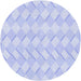 Square Patterned Blue Rug, pat1592blu