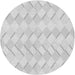 Square Patterned Platinum Gray Rug, pat1592gry