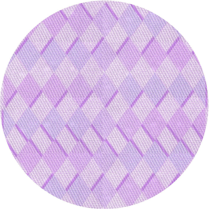 Square Machine Washable Transitional Violet Purple Rug in a Living Room, wshpat1592pur