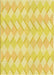 Patterned Neon Yellow Rug, pat1592yw