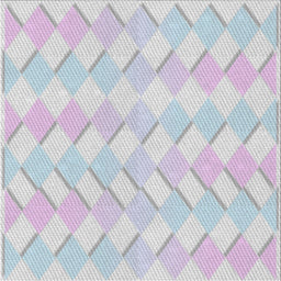 Square Patterned Water Blue Novelty Rug, pat1592