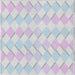 Square Patterned Water Blue Novelty Rug, pat1592