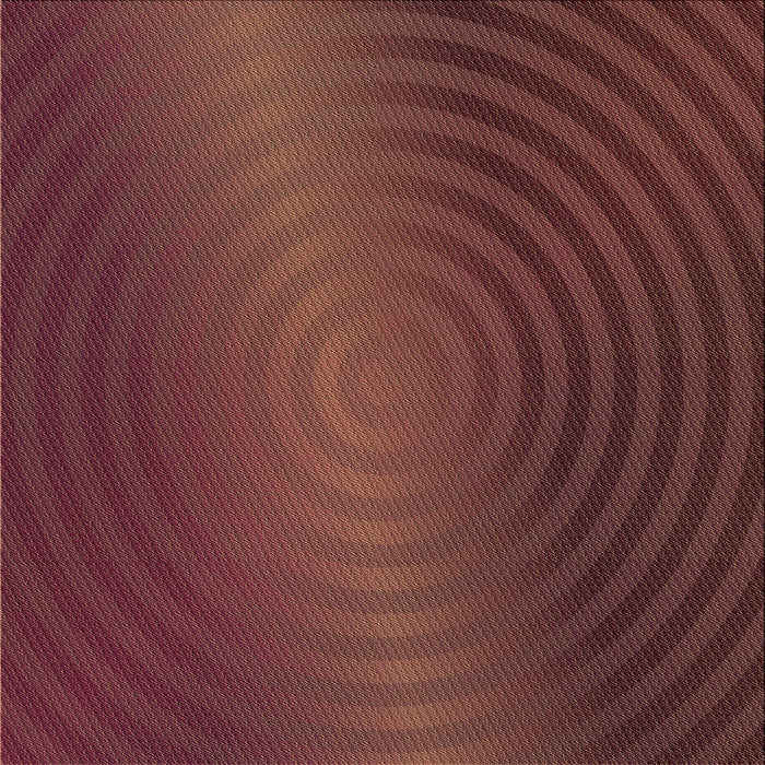 Round Patterned Chestnut Red Rug, pat1593brn