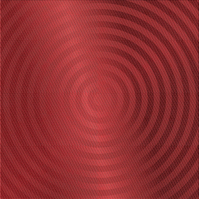 Round Patterned Red Rug, pat1593rd