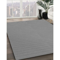 Patterned Dark Gray Rug, pat1594gry