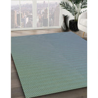 Patterned Koi Blue Rug, pat1594lblu