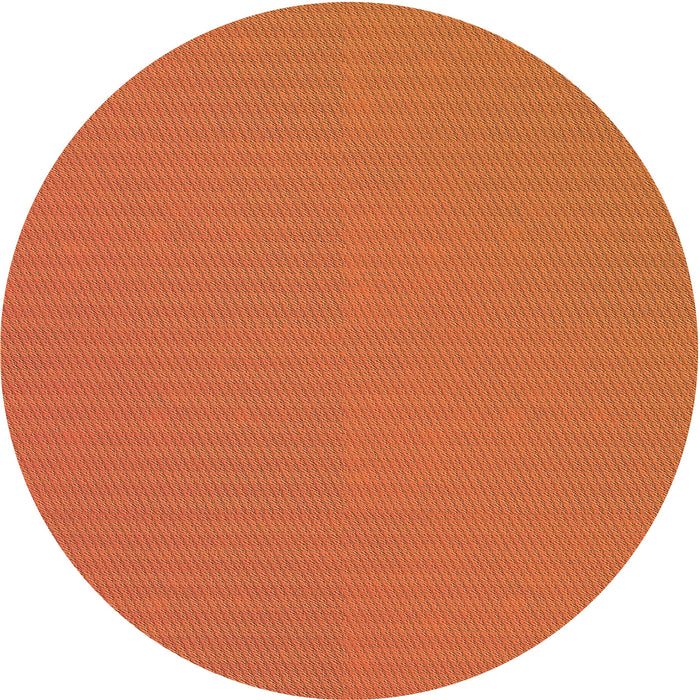 Square Patterned Neon Orange Rug, pat1594org
