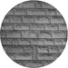 Square Patterned Gray Rug, pat1597gry