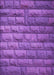 Patterned Purple Rug, pat1597pur