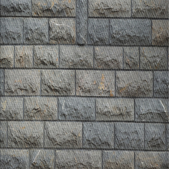 Machine Washable Transitional Dark Gray Rug, wshpat1597