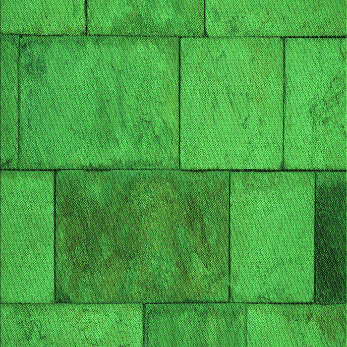 Patterned Lime Green Rug, pat1598grn