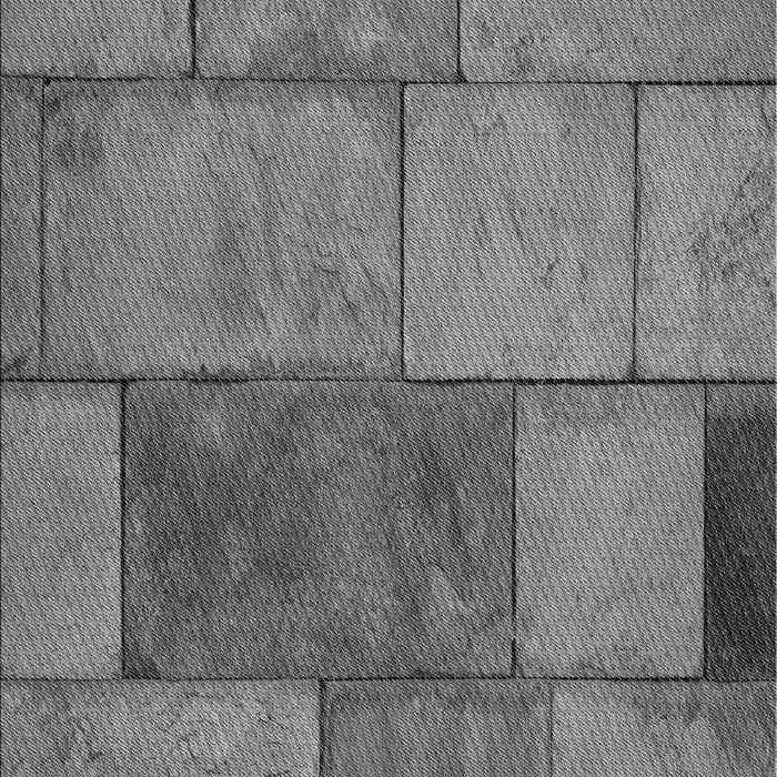 Patterned Carbon Gray Rug, pat1598gry