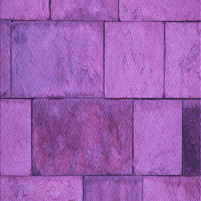 Machine Washable Transitional Purple Rug, wshpat1598pur