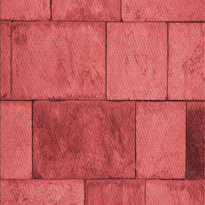 Patterned Red Rug, pat1598rd