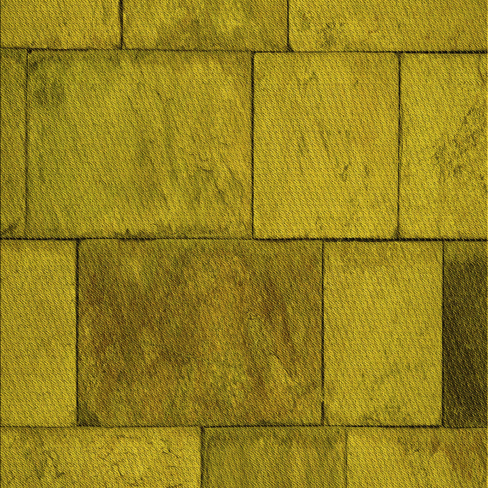 Patterned Yellow Rug, pat1598yw