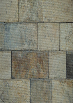 Machine Washable Transitional Sage Green Rug, wshpat1598