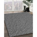 Machine Washable Transitional Gunmetal Gray Rug in a Family Room, wshpat1599gry