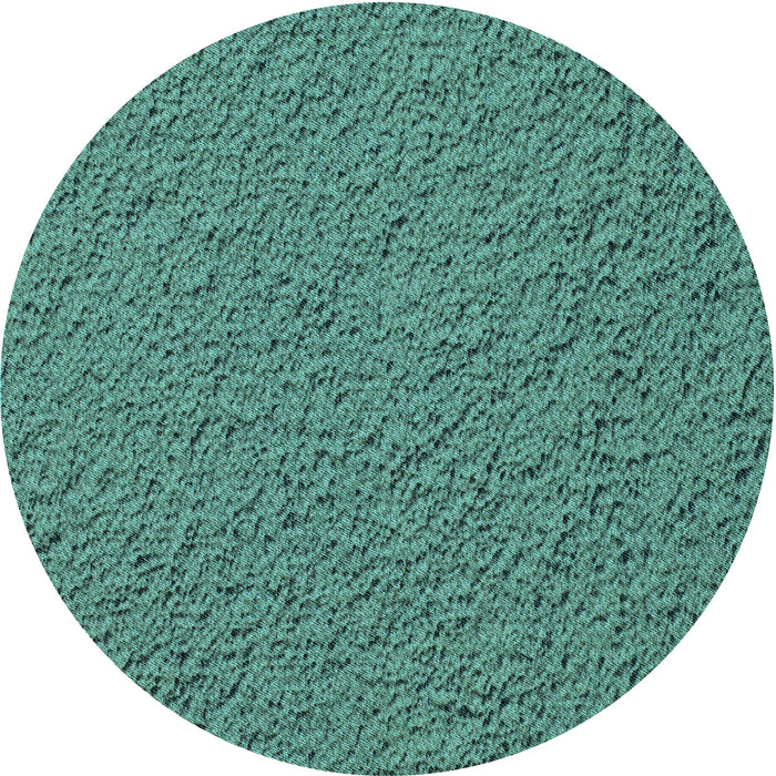 Square Machine Washable Transitional Deep-Sea Green Rug in a Living Room, wshpat1599lblu