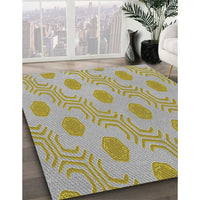 Patterned Brown Novelty Rug, pat159