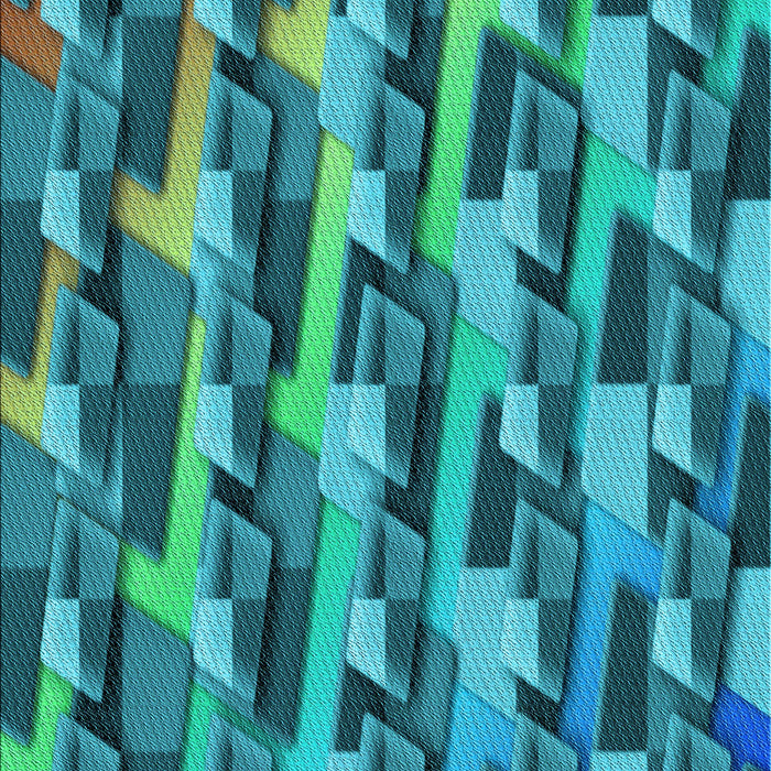 Machine Washable Transitional Dark Turquoise Green Rug, wshpat16lblu