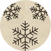 Square Patterned Moccasin Beige Rug, pat160brn