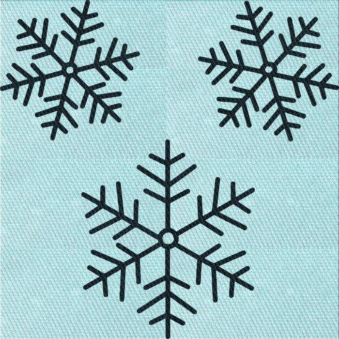 Round Patterned Seafoam Green Rug, pat160lblu
