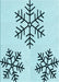 Patterned Seafoam Green Rug, pat160lblu