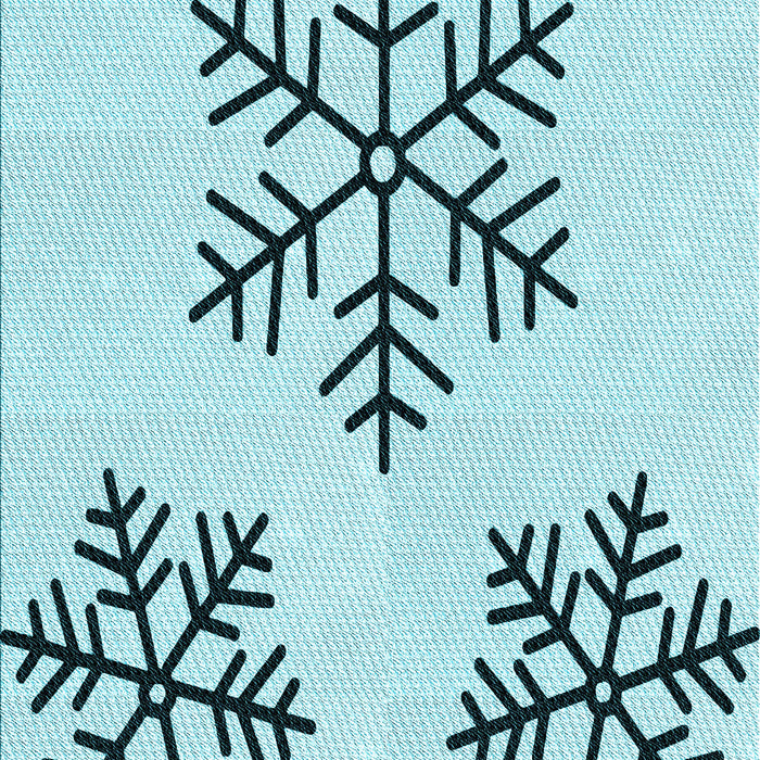Patterned Seafoam Green Rug, pat160lblu