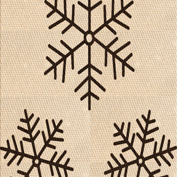 Patterned Copper Brown Rug, pat160org